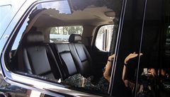 Woods�v nabouraný Cadillac Escalade
